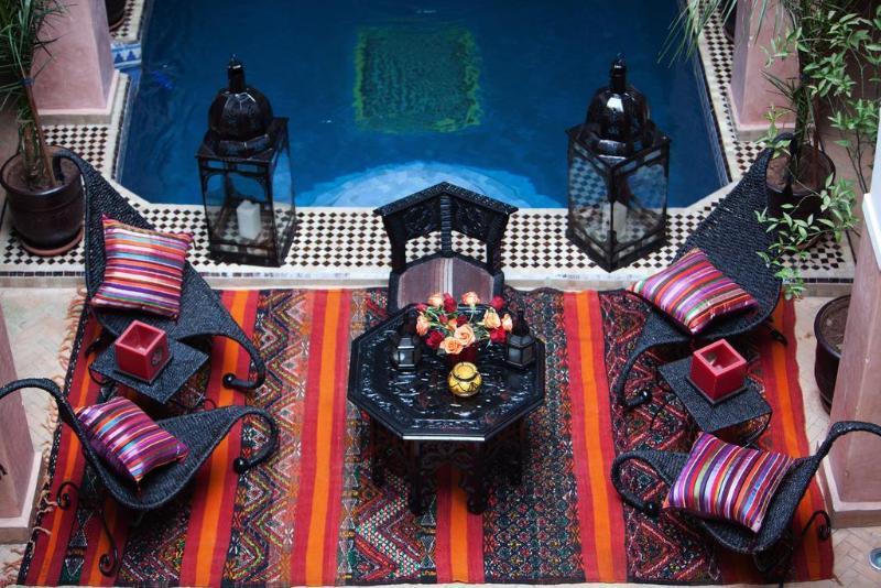 Riad La Rose D'Orient Marrakesch Exterior foto